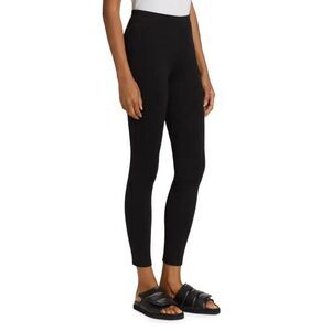 Vince Mid Rise‎ Pull On Black Leggings Size Medium
